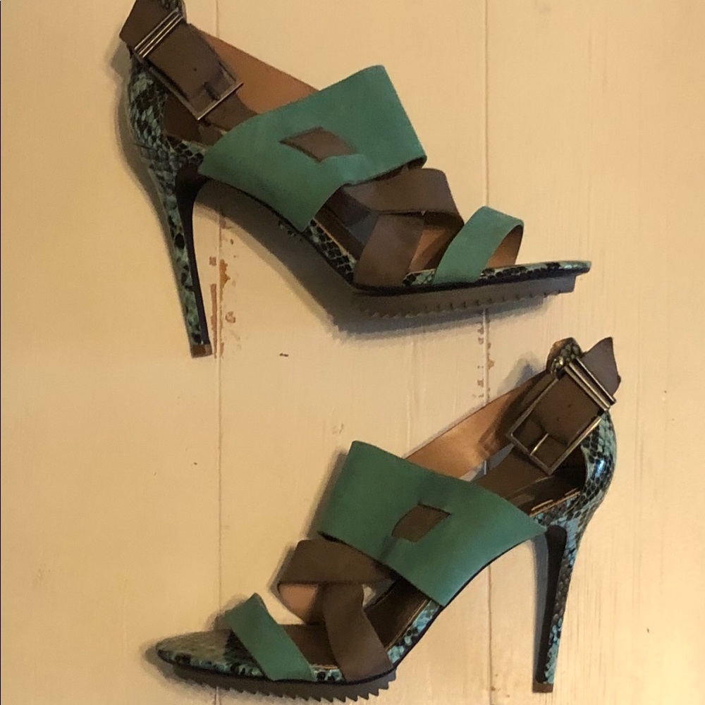 Rachel Roy Zahira snakeskin heels